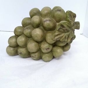 Grape Cluster Green Heavy Resin Table Dining Decor